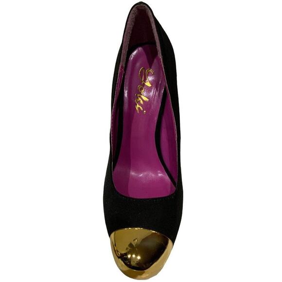 Yoki Shoes Women's Size 5.5 Closed Toe Wedge Pump Platform Slip On High Heel - Picture 5 of 9